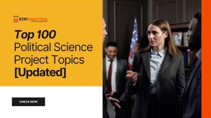 What are the topics in political science?