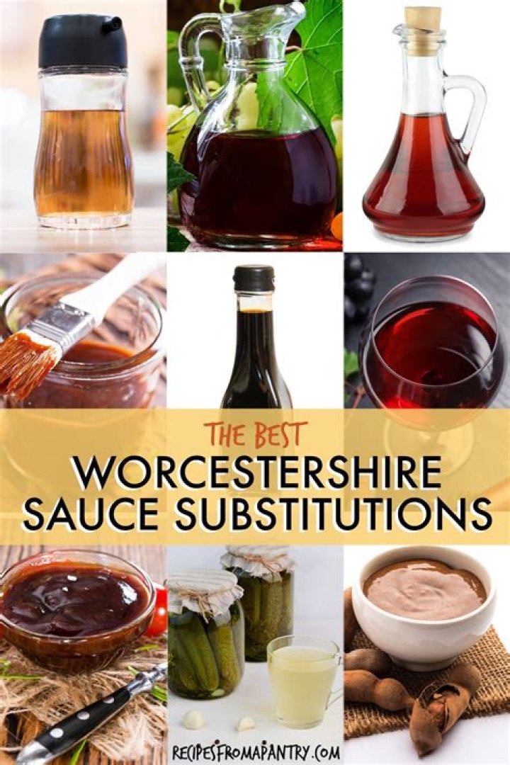What can you use in place of Worcestershire sauce?