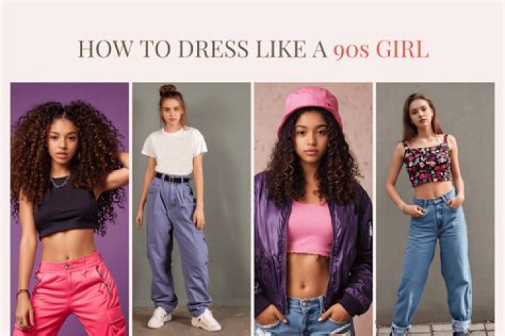 What clothes did teenagers wear in the 90s?