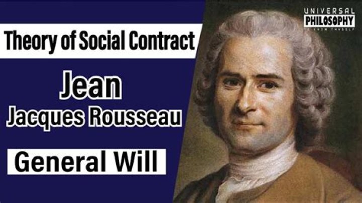 What did Rousseau believe about general will?
