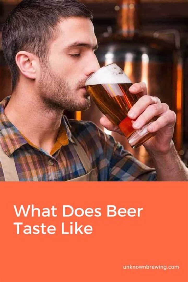 What did the first beer taste like?