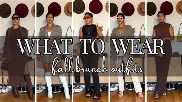 What do you wear to brunch in the fall?