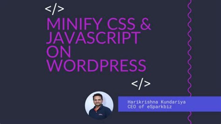 What does it mean to minify a JSON?