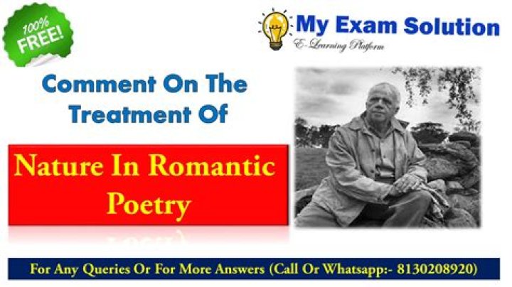 What does romanticism say about nature?