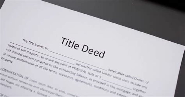What does signed by deed mean?