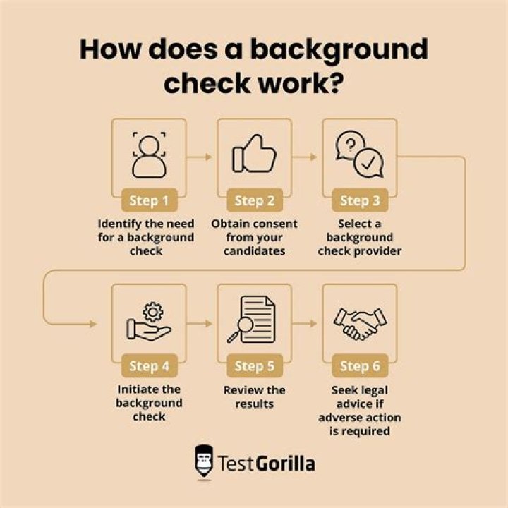What does Sterling look for in a background check?