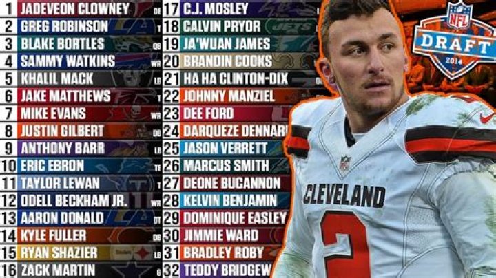 What happened to the 2014 NFL Draft?