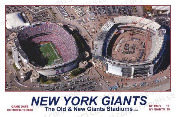 What happened to the old Giants Stadium?