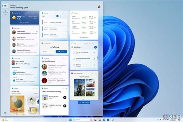 What happened to widgets in Windows 10?
