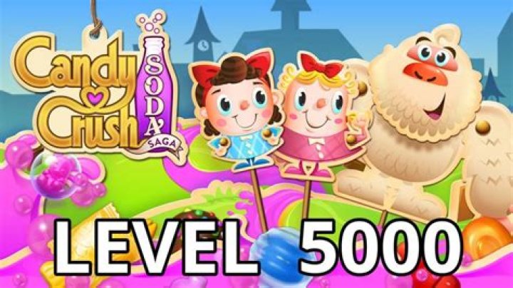 What happens when you get to level 5000 in Candy Crush?