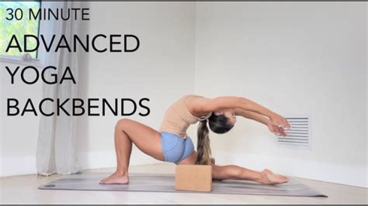 What is a backbend called in yoga?