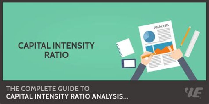 What is a capital intensity ratio?
