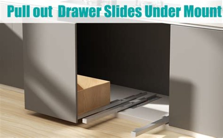 What is a center mount drawer slide?