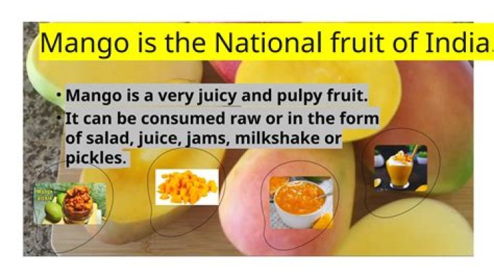 What is a fun fact about mangoes?