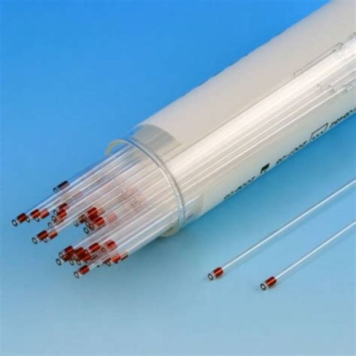 What is a heparinized capillary tube?