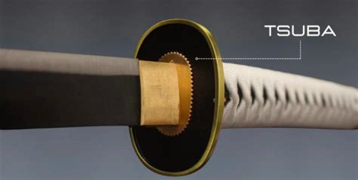 What is a katana tsuba?