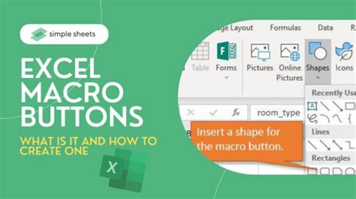 What is a macro button in Word?