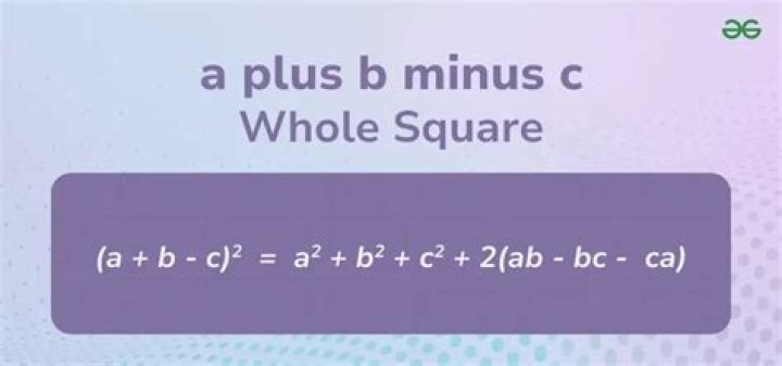 What is A minus B cubed?