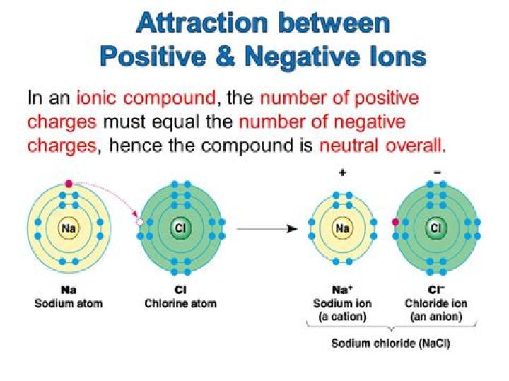 What is a positively or negatively charged ion called?