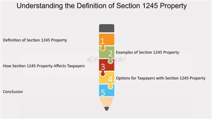 What is a Section 1245 property?