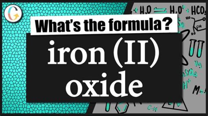 What is cobalt II oxide formula?