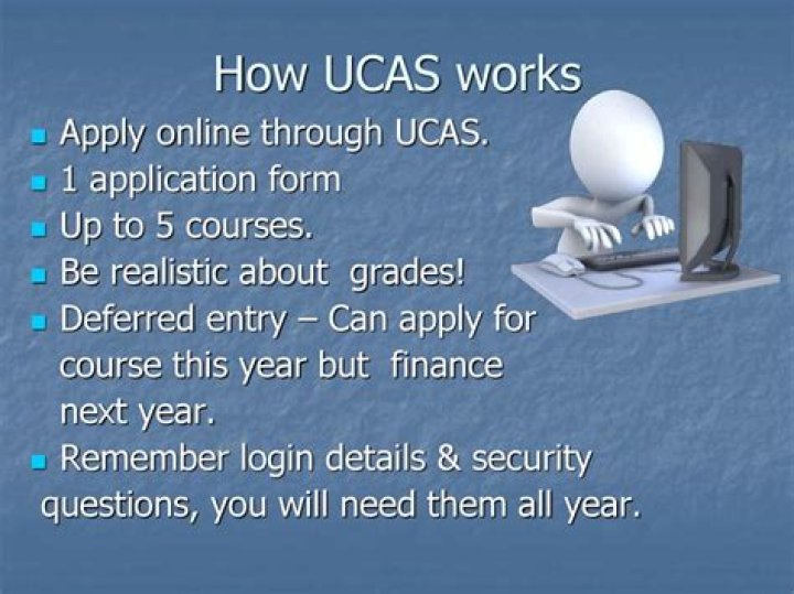 What is deferred entry on UCAS?