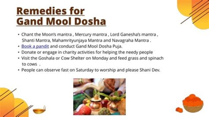 What is Gand Mool Dosha?