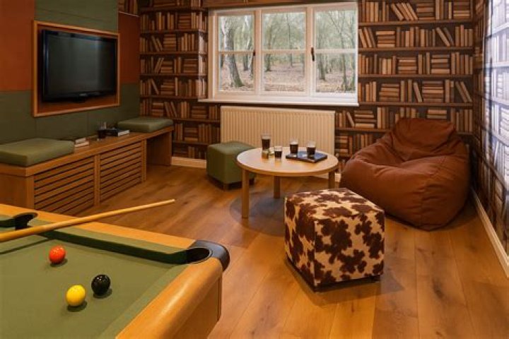 What is in a Centre Parcs games room?