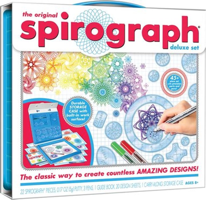 What is included in the original Spirograph deluxe set?