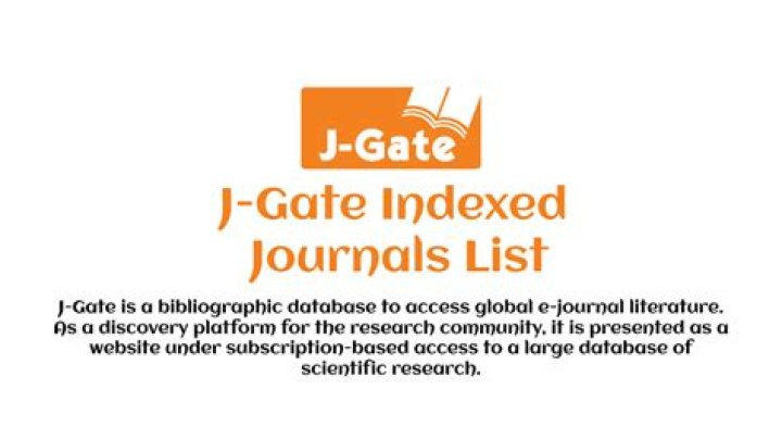 What is J-gate indexed?