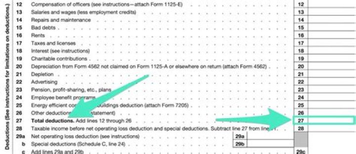 What is line 2 on tax form?