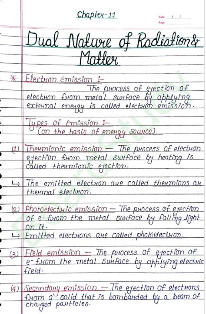What is meant by dual nature of electrons class 11?