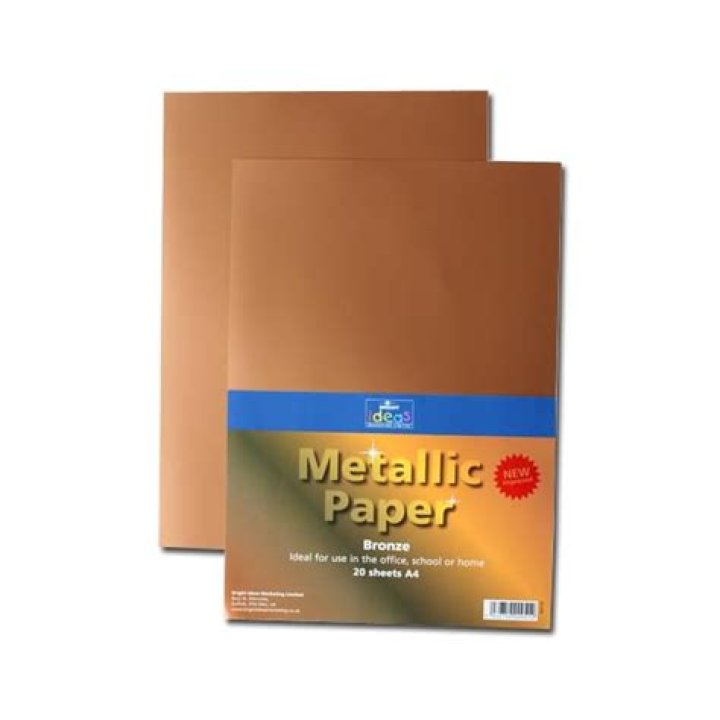What is metallic paper for photos?