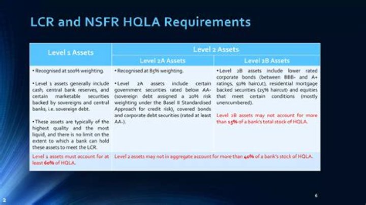 What is NSFR and LCR?