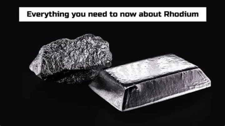 What is platinum rhodium?