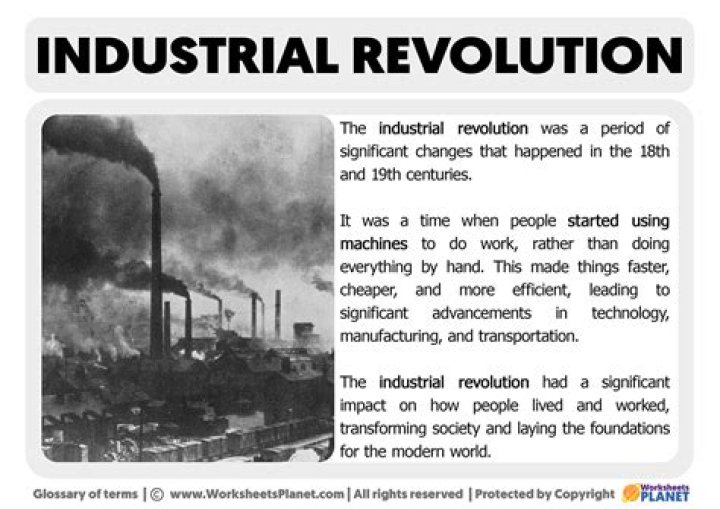 What is post-industrial revolution?