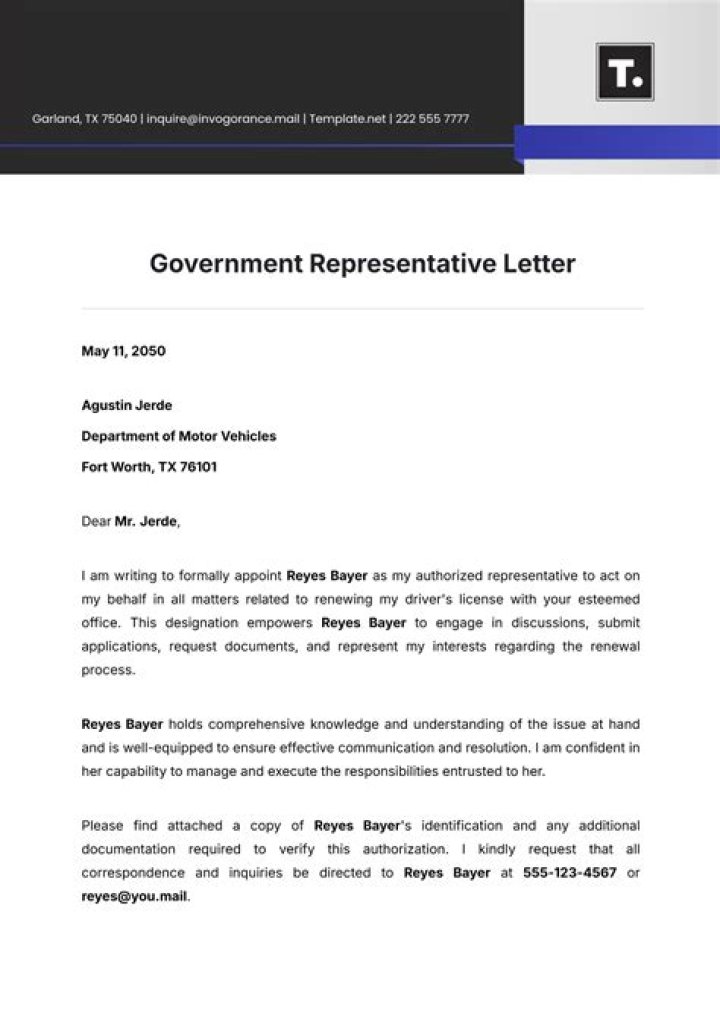 What is representative government in simple words?