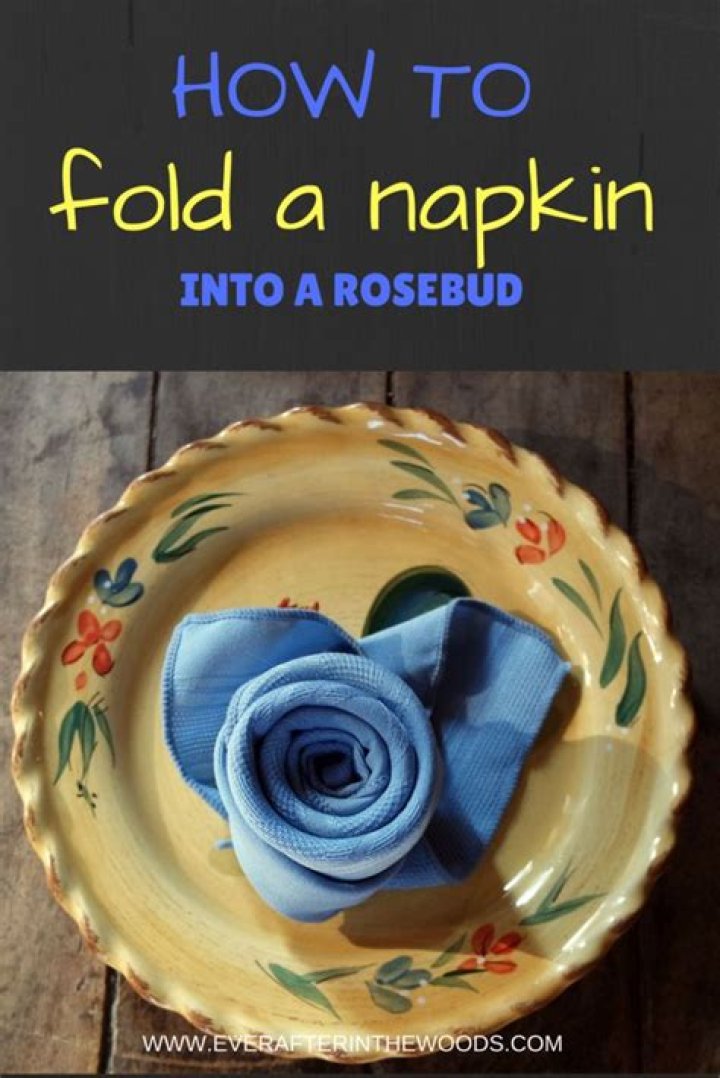 What is Rosebud napkin?