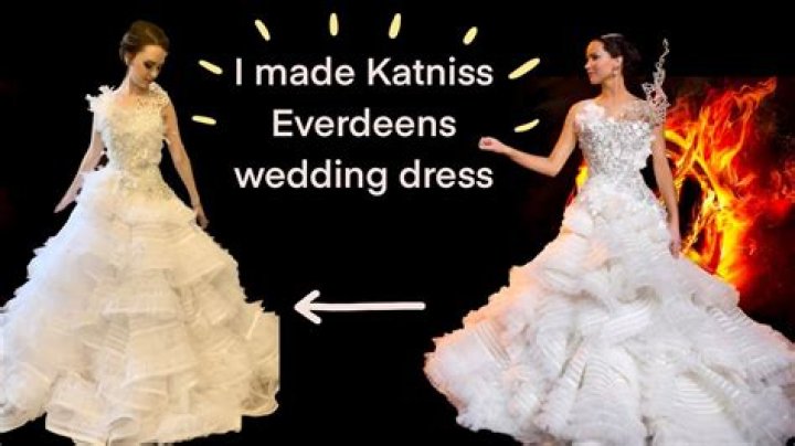 What is special about Katniss interview dress?