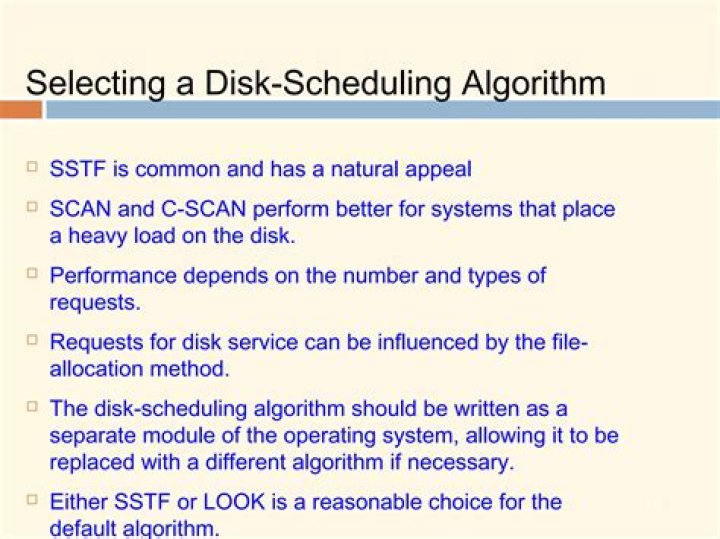 What is SSTF disk scheduling?
