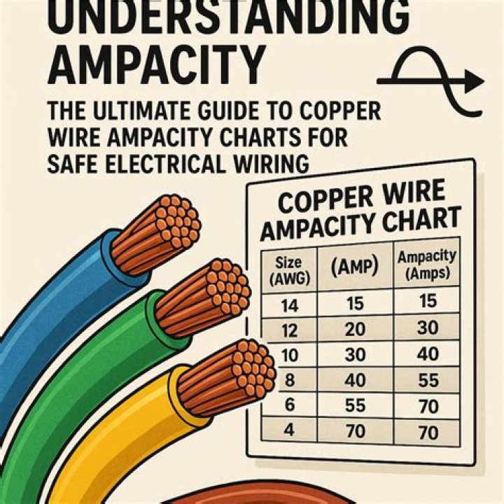 What is the ampacity of 4 AWG wire?