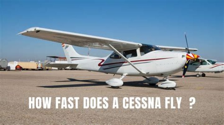 What is the average cruise speed of a Cessna 182?