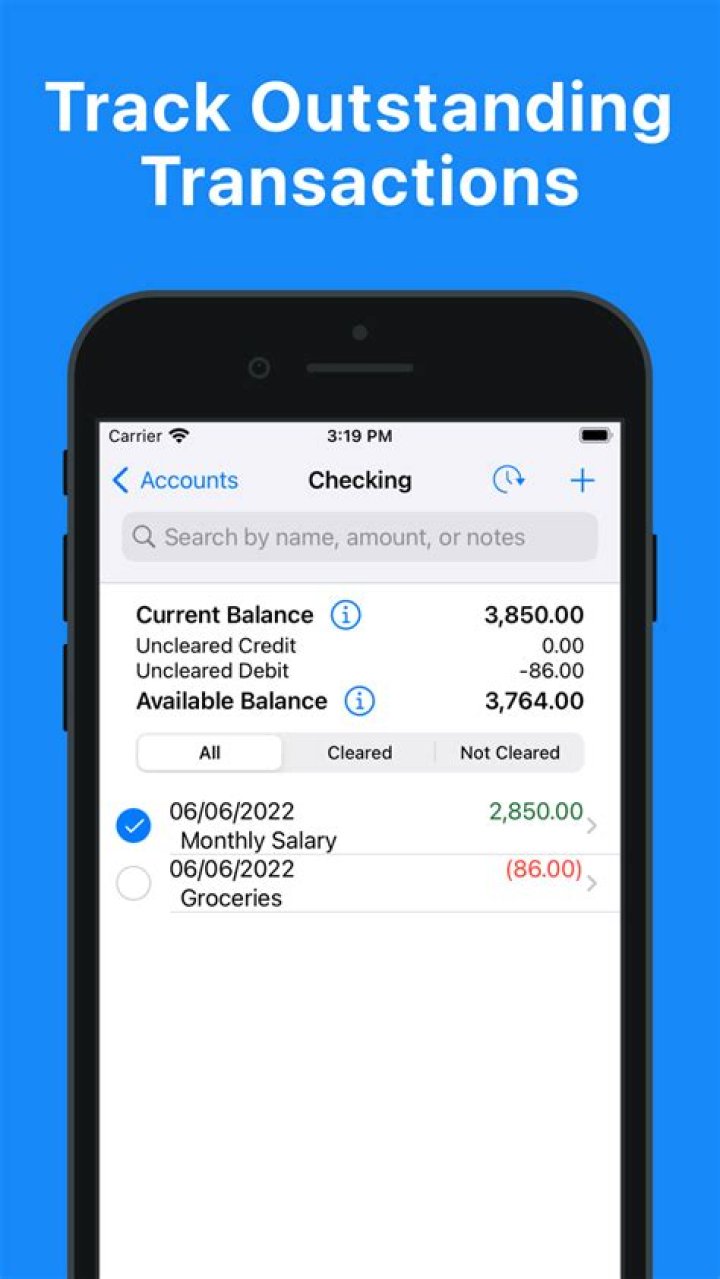 What is the best free checkbook app for iPhone?