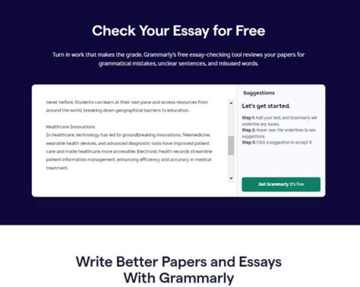What is the best free essay checker?