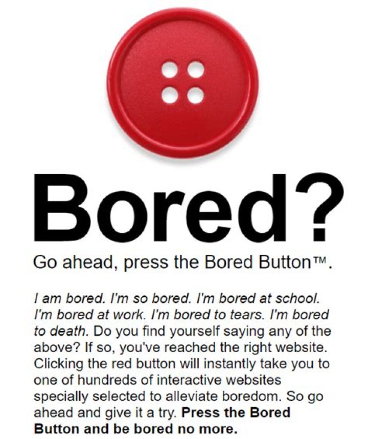 What is the bored button?