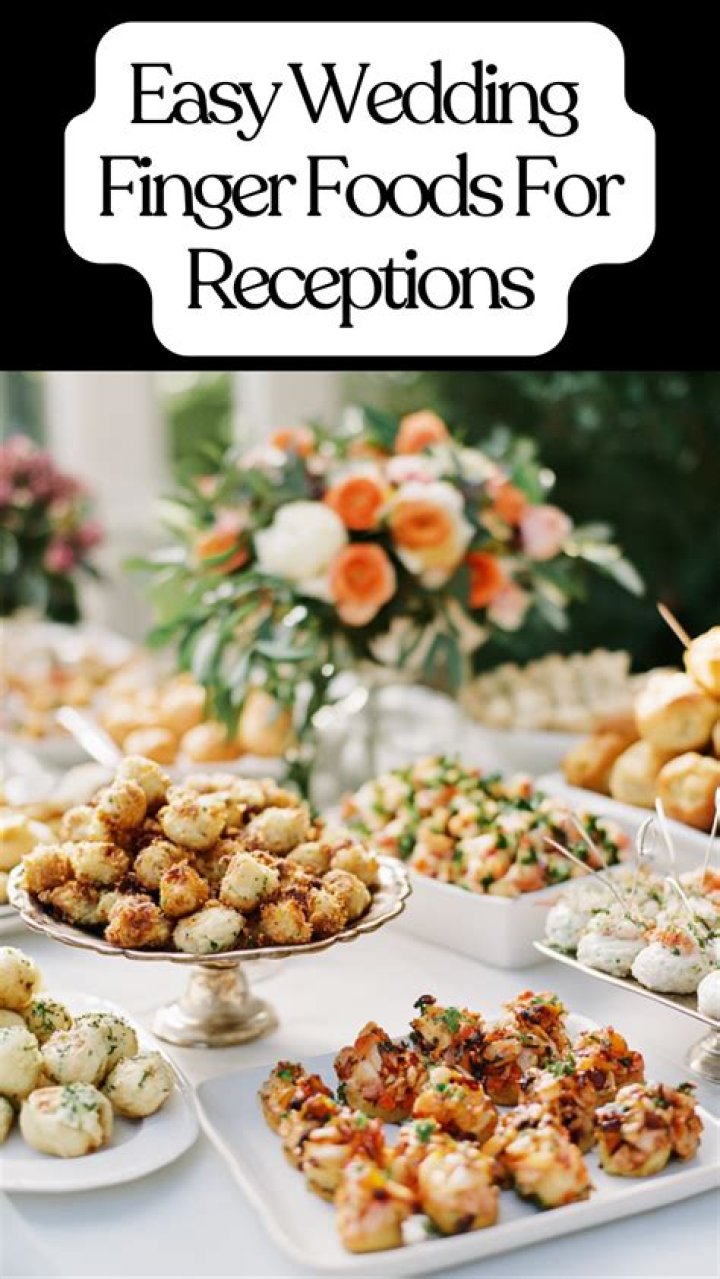 What is the cheapest food for a wedding reception?