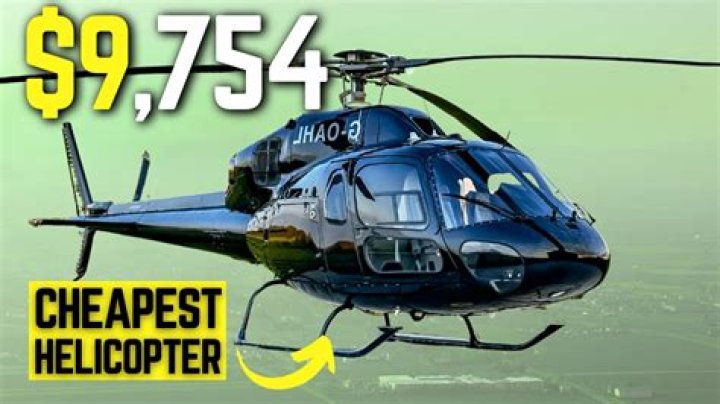 What is the cheapest helicopter to buy?