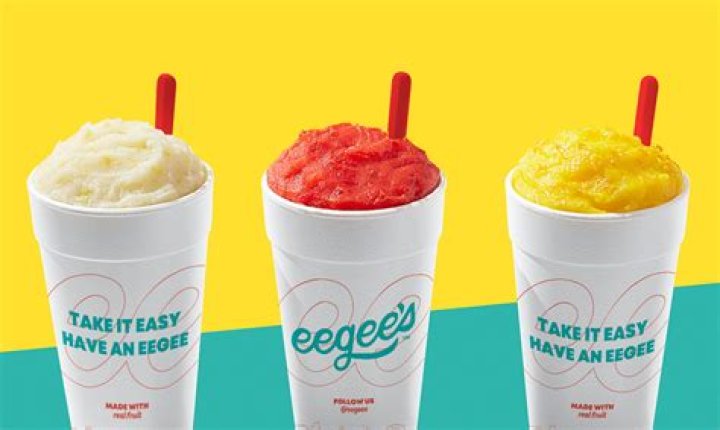 What is the flavor of the month at Eegees for August?