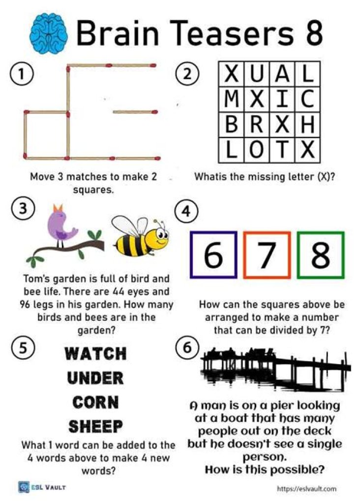 What is the hardest brain teaser puzzle?