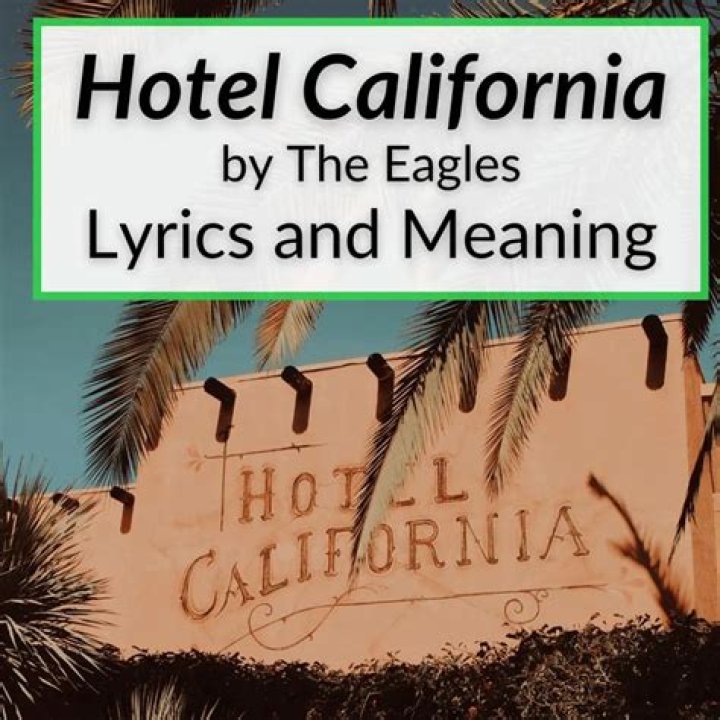 What is the meaning behind the song Hotel?